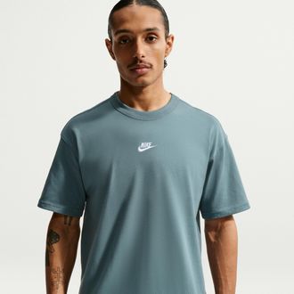 Nike Mens Nike Sportswear Premium Essentials T-Shirt in Grey | IH1121-382
