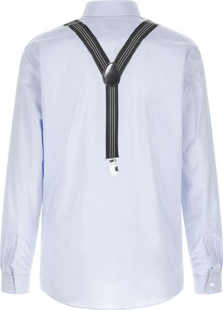 Moschino Mens Blue Cotton Blouse