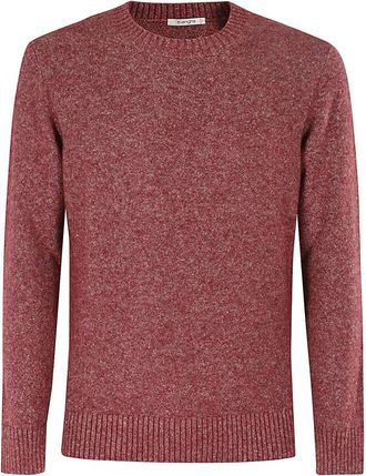 KANGRA Stijlvolle Gebreide Trui - Heren - Ronde hals truien - Rood - 2XL - Truien & Vesten