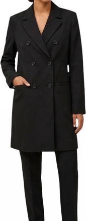 A.P.C. Fauxnoir Tailored Blazer In Black