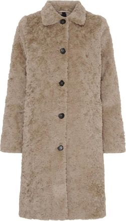 Notyz Notyz, Jassen, Dames, Grijs, 3Xl, Polyester, 40447 Fake Fur Jacket