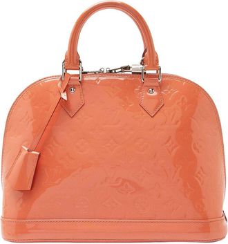 Louis Vuitton Pink Monogram Vernis Alma Pm (Authentic Pre-Loved)