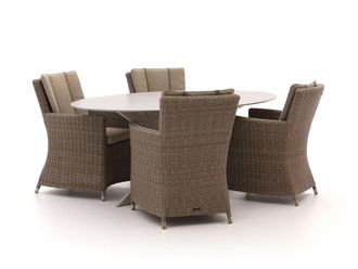 Manifesto Furniture Intenso Adriano/Furato ellips 200cm dining tuinset 5-delig