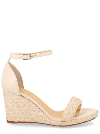 Castaner Woven Raffia Braided Wedge Sandals