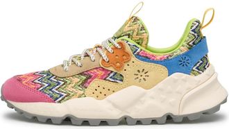 Flower Mountain Kotetsu Sneakers - Dames - Sneakers - Veelkleurig - 36 EU - Leer - Schoenen