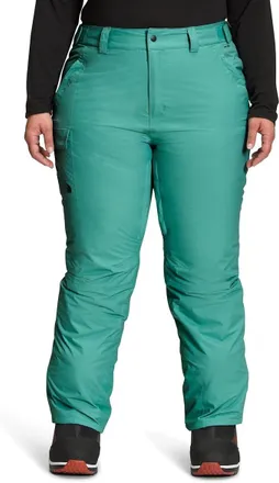 The North Face Mens The North Face Freedom Snow Pants Wasabi Insulated Waterproof SGN1532