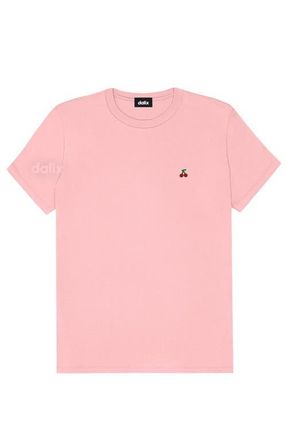 Dalix Womens Lil Cherry Jersey Tee in Pink at Nordstrom, Size Xx-Large