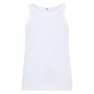 Toteme Sleeveless Tops, female, White, Size: XL Curved Rib Tank Top