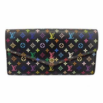 Louis Vuitton Grenade Noir Long Wallet (Bi-Fold) (Pre-Owned)