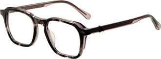 Philipp Plein Philipp Plein Mens 51mm Grey Crystal Opticals