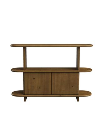 Hannun Aparador de madera de abeto en color marr&oacute;n de 120 cm