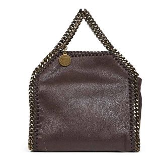 Stella McCartney Bolso Falabella Tiny Tote - Bags - Mujer - Marr&oacute;n - ONE SIZE