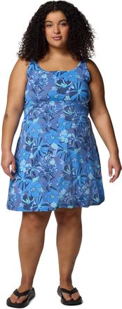 Columbia Womens Freezer III Dress, Bluebell Retropical, Large