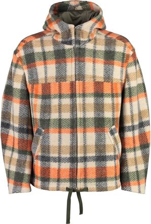 Isabel Marant Jassen, Heren, Veelkleurig, L, Wol, Kurt Fleece Jacket