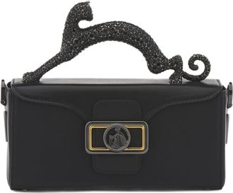Lanvin Nano Pencil Cat Leather Bag in Black at Nordstrom
