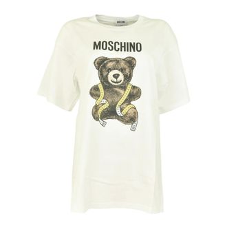 Moschino Tops, Dames, Wit, S, T-Shirts