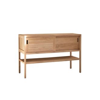 Tikamoon Mueble de almacenaje de teca maciza 120 cm