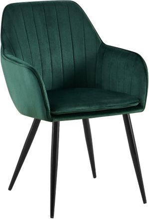 Clp Silla De Comedor Cheryl Verde Negro