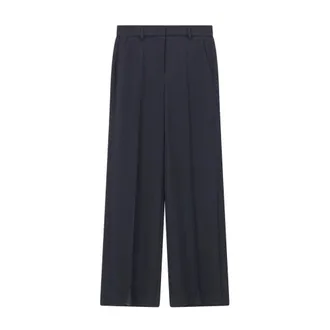 Luisa Cerano Luisa Cerano, Wide Trousers, female, Blue, Size: XL Wide Trousers