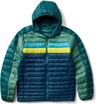 Cotopaxi Mens Fuego Hooded Down Jacket Blue XXL