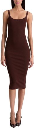 Alice & Olivia Alice + Olivia Shana Wool-Blend Tank Dress