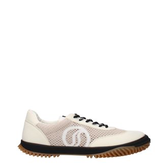 Stella McCartney Stella McCartney-Turnschuhe S Wave Donna Wei&szlig;er Stoff