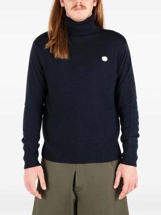 Société Anonyme Maglione a collo alto - Blu