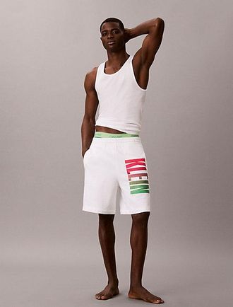 Calvin Klein Cotton Terry Jogger Shorts - Pride