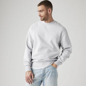 Levi's Authentic Crewneck Sweatshirt - Mens - 2XL - Grey