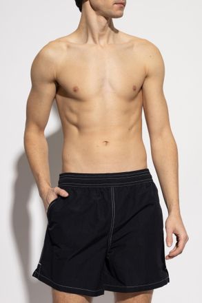 Ami Swim Shorts, Mens, Black