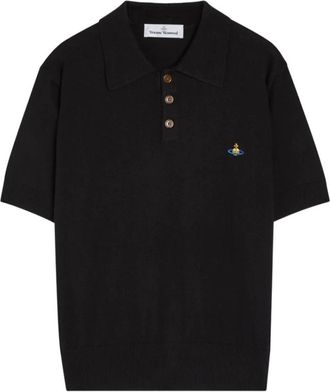 Vivienne Westwood Tops, Heren, Zwart, S, Polo Trui