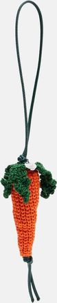 J.W.Anderson Carrot knitted bag charm