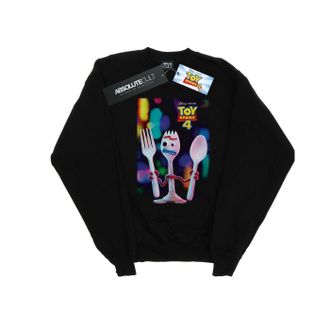 Disney Heren Toy Story 4 Forky Poster Sweatshirt (Zwart)