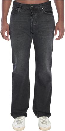 Haikure Blake Straight-leg Jeans - Heren - Regular Fit Jeans - Zwart - W32 - Katoen - Jeans