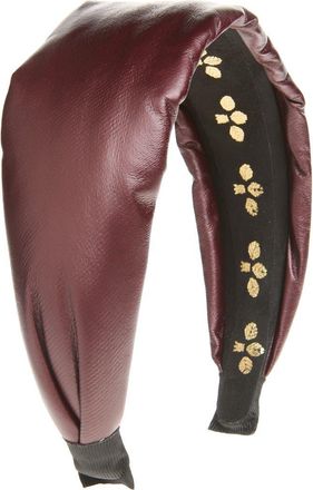 L. Erickson Fallon Headband in Burgundy at Nordstrom