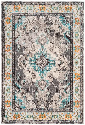 Safavieh Alfombra gris/azul 201 x 279 cm