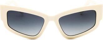 Marc Jacobs Square Full Rim Sunglasses - Beige