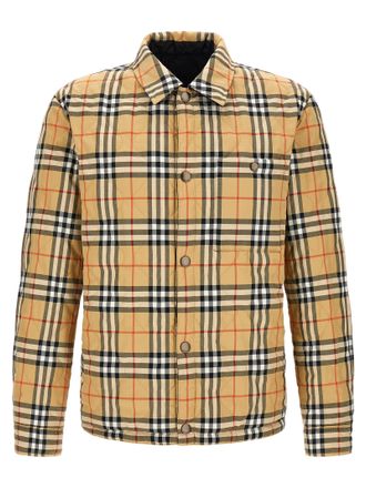 Burberry Mens Black Polyamide Full-Length Jacket Clothing