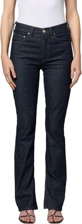 A Gold E Womens Ingram Split Skinny Jean In Rinse