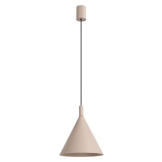 Sollux Lighting L&aacute;mpara colgantes taupe acero alt. 140 cm