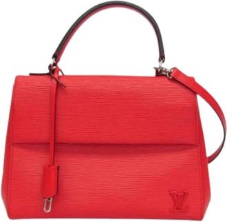 Louis Vuitton Pre-owned Handbags, female, Red, Size: ONE SIZE Pre-owned Cluny MM Handbag