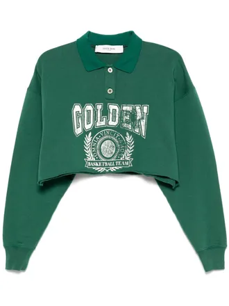 【関税&送料込】Golden  Deluxe Brand Sweatshirt Golden Goose Deluxe Brand Crew Sweatshirt Sz L Grey