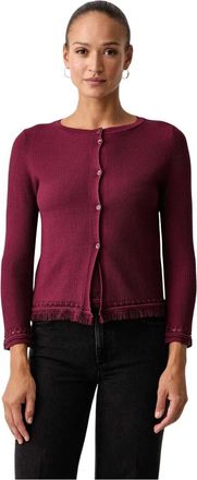 Twinset Chaleco de punto de viscosa - Knitwear - Mujer - Rojo - XS
