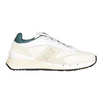 Emporio Armani Sneakers - Heren - Sneakers - Wit - 45 EU - Leer - Schoenen