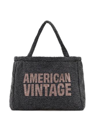 American Vintage Hoktown tote bag - Grey