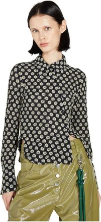 Song for the Mute Dames, Blouses & Shirts, Zwart, Maat: XL Katoen