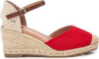 Xti Womens Wedge Sandals In Red