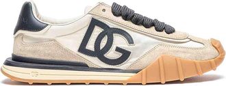 Dolce & Gabbana Beige Dg Cushion Sneakers