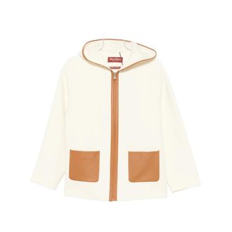 Max Mara Mstcomica 651 003 Hooded Jacket - female - Max Mara Studio - Jackets - White - XS - Jackets