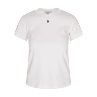 Alexander McQueen Mujer, Camisetas, Blanco, Talla: S